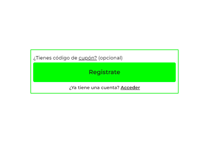 Confirmación de registro