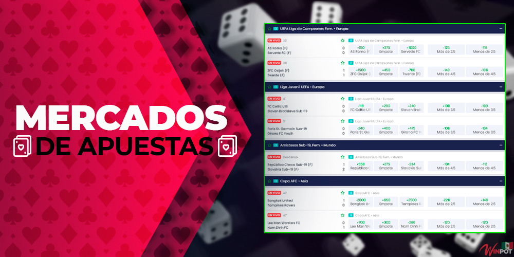 Mercados de apuestas deportivas